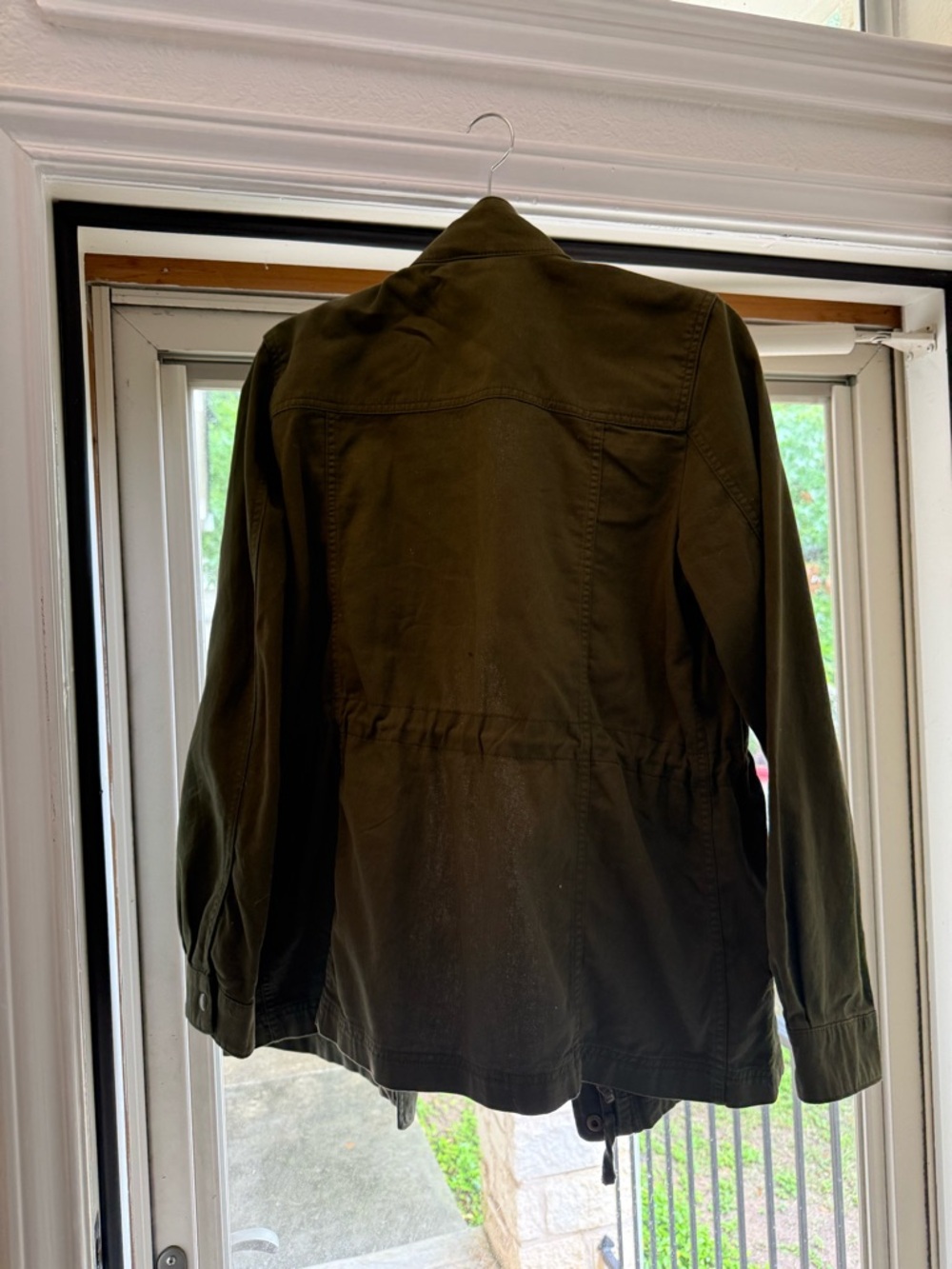 GAP Olive Green Utility Anorak Jacket - Picture 2 of 2